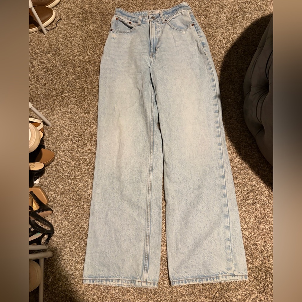 Abercrombie & Fitch the Loose high rise curve love